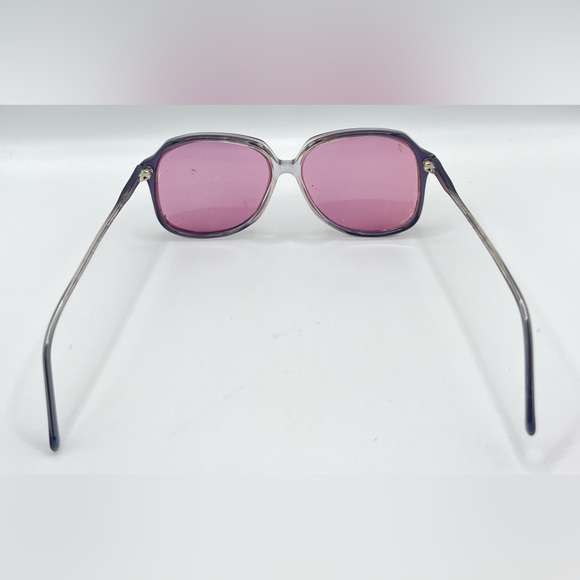 Vintage Surfer Int 1113 Gray Translucent Oval Sunglasses Frames Only - Picture 6 of 8